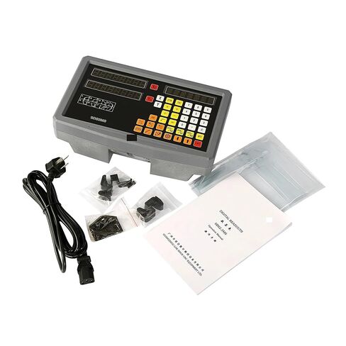 حار SINO SDS2MS 2 محور القراءة الرقمية DRO عدة طحن مخرطة آلة اثنين من محور DRO عرض لآلة مخرطة مطحنة Grider in Kuwait