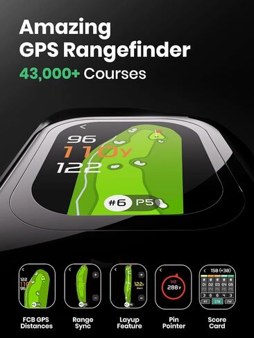 MILESEEY GenePro G1 Golf Rangefinder وحزمة الحافظة المغناطيسية in Kuwait