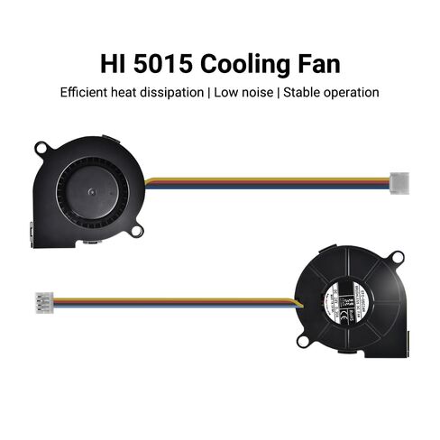 ELVES Hi Model Cooling Fan 3D Printer Parts 5015 Cooling Fan_24V_10000_L80 ملحقات الطابعة ثلاثية الأبعاد in Kuwait