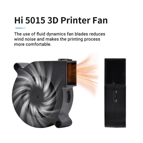 ELVES Hi Model Cooling Fan 3D Printer Parts 5015 Cooling Fan_24V_10000_L80 ملحقات الطابعة ثلاثية الأبعاد in Kuwait