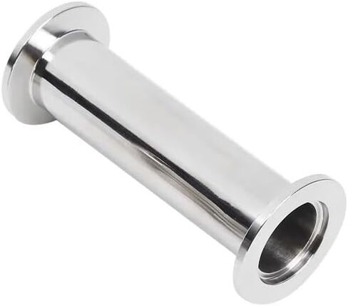 KF16 KF25 KF40 KF50 Vacuum Straight Pipe 304 Stainless Steel Flange Quick Match Fixture Straight Pipe Fittings 40-200mm Length(KF50,150MM) in Kuwait