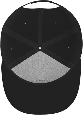 Universe Milky Way Galaxy Print Baseball Caps Adjustable Fashionable Funny Sport Casual for Women Men Hat Black in Kuwait