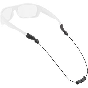Chums Adjustable Orbiter Eyewear Retainer - Lightweight Stainless Steel Cable Sunglasses Strap, Made in the USA in Kuwait