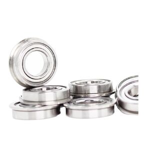 ثنائية المعدن ختم درع مايكرو الأخدود العميق تحمل 4 قطعة F6802ZZ 15x24x5 مللي متر ABEC-5 شفة مزدوجة محمية ذات حواف عميقة الكرات in Saudi Arabia