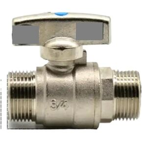 DN20 G 3/4 "صمام كروي نحاسي ذكر منفذ زيت غاز الماء مقاس 15 مم بمقبض in Kuwait