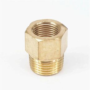 1/2 "NPT ذكر x 3/8" NPT أنثى تركيب الأنابيب النحاسية موصل لقياس الضغط الهواء الغاز الوقود ضغط المياه 229 PSI in Kuwait