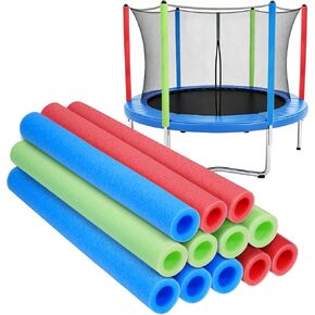 12PCS Trampoline Pole Foam Sleeve,1.12 Inch Diameter Trampoline Replacement Poles for Safe Protection Trampoline Accessories in Saudi Arabia