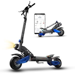 RD2 5000W Electric Scooter for Adults, Dual Motor, Up to 50 MPH | 60V 25Ah Battery, 55 Mile Max Range, Dual Suspension, Hydraulic Brakes, NFC Unlocking & APP Control in Saudi Arabia
