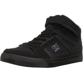 حذاء تزلج DC boys Pure High-top Ev، أسود/أسود/أسود، 6 طفل كبير في الولايات المتحدة in Kuwait