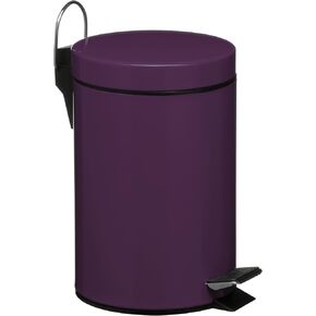 Premier Housewares 506420 Pedal Bin Hot Pink Kitchen Bin Stainless Steel Bathroom Bin Pedal Push Kitchen Bins Recycling Bins 3 L H26 x W17 x D23cm in Saudi Arabia