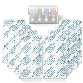 8-Pack Calcium Chloride Desiccant – Highly Absorbent Moisture Absorber for Any 3D Printer Filament Storage, Dry Box, AMS, and Multi-Color Unit, High Capacity for High Humidity Environments in Saudi Arabia