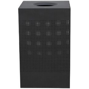 Witt Industries CL40-BK مربع سماوي، ارتفاع 76.2 سم، عرض 18.75 سم، سعة 40 جالون، أسود in Kuwait