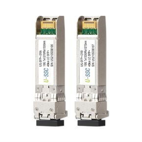 10G ألياف مفردة 40KM / SFP + 10G ألياف مفردة 40KM / 1270/1330 LC وحدة بصرية للواجهة in Kuwait