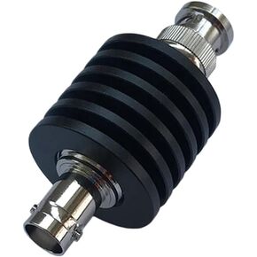 10W BNC-JK BNC Female to Male Q9 Coaxial Attenuator Fixed Attenuator DC-3GHZ/4GHZ 50ohm 1dB 2dB 3dB 10dB 20dB 30dB RF Connectors(15db 3Ghz) in Kuwait