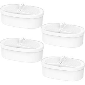 استبدال فلتر المياه لجميع أباريق وموزعات قطرات الماء، WD-PT-07، WD-PT-05، WD-PT-04، WD-WFD-22L، WD-WFD-40L، يقلل من PFAS، يدوم حتى 3 أشهر أو 200 جالون (عبوة من 4 قطع) in Kuwait