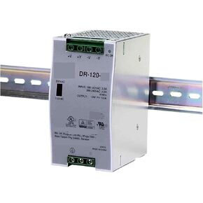 Switching Power Supply DR-120-12/24/48V 120W; NDR-120-24 24V | NDR12024 in Saudi Arabia