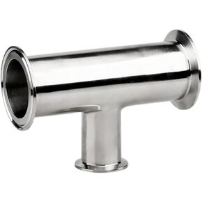 3" X 2-1/2" Stainless Steel 304 Tri-Clamp OD 91 X 77.5mm Reducer Tee 3 Way Pipe Fitting in Saudi Arabia