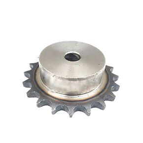 Steel Heavy Duty Motor Pinion Gear 06B Chain Gear 9-19Teeth A3 Steel Industrial Convex Sprocket Wheel Process Hole(12Teeth) in Kuwait