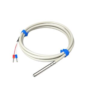 Waterproof Oilproof NTC Thermistor Probe, Crimped Stainless Steel, 10K/50K/100K B3950 Temperature Sensor(NTC-10K 4M) in Kuwait