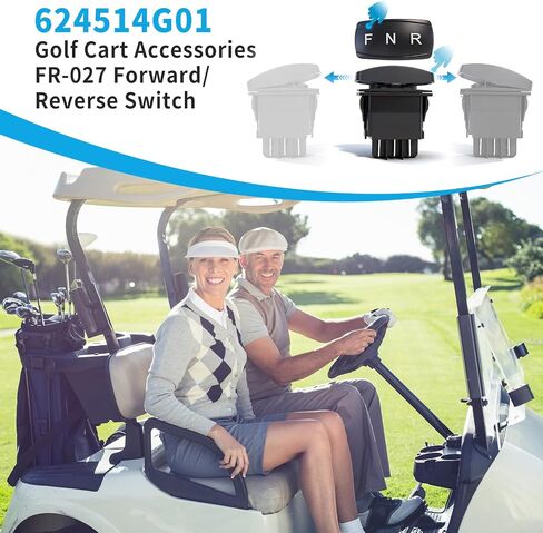 مجموعة مفاتيح عكسية أمامية FR-027 لموديلات E-Z-GO TXT 48V 2014 وأحدث عربة جولف كهربائية تحل محل مفاتيح الروك OEM 624514G01 in Kuwait