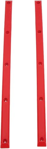 2Pcs Skateboard Rails for Deck, POM Stable Skate Rails, 14.1 x 0.7in Skateboard Deck Rails with 11Pcs Installation Screws for Protecting the Back of Longboard Skateboard in Kuwait