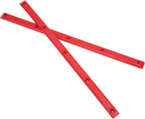 2Pcs Skateboard Rails for Deck, POM Stable Skate Rails, 14.1 x 0.7in Skateboard Deck Rails with 11Pcs Installation Screws for Protecting the Back of Longboard Skateboard in Kuwait