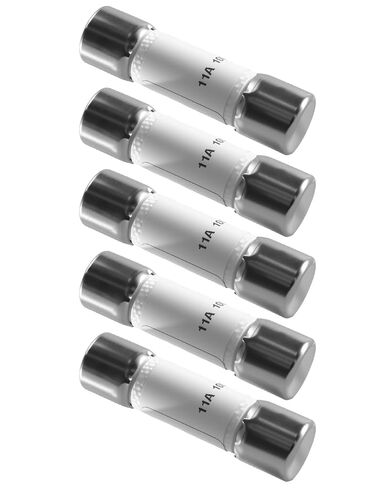 5 PCS 803293 FLU-11A Fast-Acting Digital Multimeter Fuse 11A 1000V Fit for Fluke 175 177 179 83V 87V 287 289 27II 28II 88V 77IV Meters in Kuwait