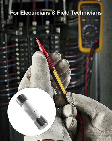 5 PCS 803293 FLU-11A Fast-Acting Digital Multimeter Fuse 11A 1000V Fit for Fluke 175 177 179 83V 87V 287 289 27II 28II 88V 77IV Meters in Kuwait