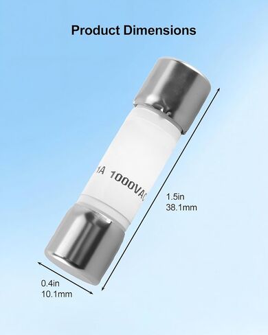 5 PCS 803293 FLU-11A Fast-Acting Digital Multimeter Fuse 11A 1000V Fit for Fluke 175 177 179 83V 87V 287 289 27II 28II 88V 77IV Meters in Kuwait