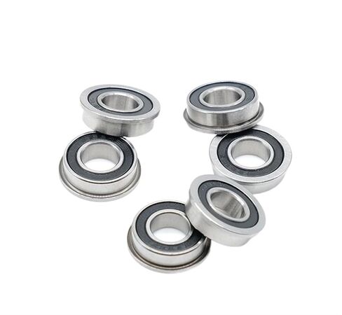 Bimetal Seal Shield Micro deep Groove Bearing 10pcs F688-2RS 8x16x5mm ABEC-7 Flanged Miniature Ball Bearings for 3D Printer in Saudi Arabia
