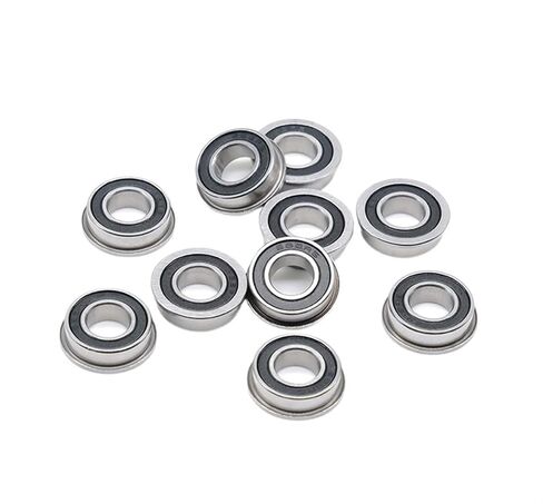 Bimetal Seal Shield Micro deep Groove Bearing 10pcs F688-2RS 8x16x5mm ABEC-7 Flanged Miniature Ball Bearings for 3D Printer in Saudi Arabia