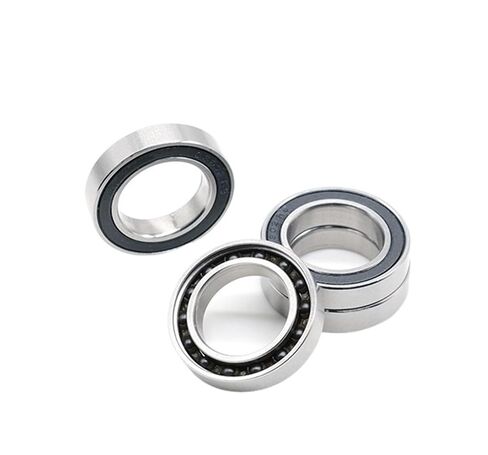 Bimetal Seal Shield Micro deep Groove Bearing 1pcs 6802RS 15x24x5mm ABEC-7 Hybrid Ceramic Ball Bearings in Saudi Arabia