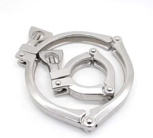 4"(OD119mm) Three Section Tri Clamp Fitting,Stainless Steel 304 Middle Type Ferrule Flange For Home Brewing in Saudi Arabia