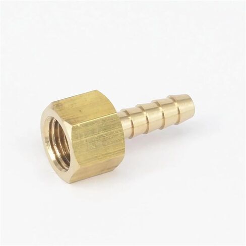 1/4 "NPT أنثى x صالح أنبوب I.D 1/4" الشائكة الذيل النحاس عرافة وصلة أنابيب موصل in Kuwait