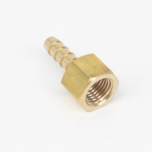 1/4 "NPT أنثى x صالح أنبوب I.D 1/4" الشائكة الذيل النحاس عرافة وصلة أنابيب موصل in Kuwait