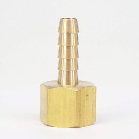 1/4 "NPT أنثى x صالح أنبوب I.D 1/4" الشائكة الذيل النحاس عرافة وصلة أنابيب موصل in Kuwait