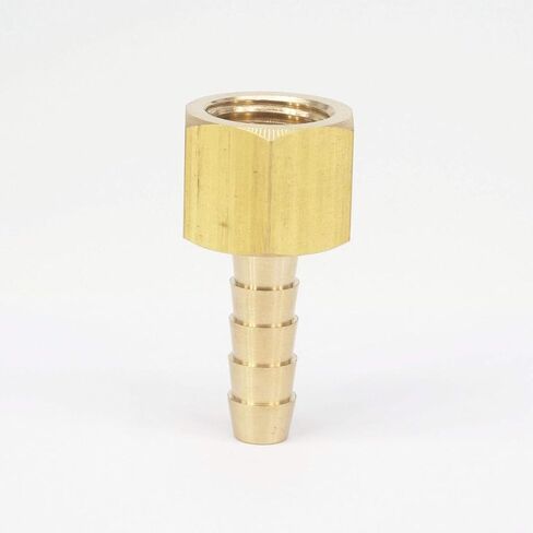 1/4 "NPT أنثى x صالح أنبوب I.D 1/4" الشائكة الذيل النحاس عرافة وصلة أنابيب موصل in Kuwait