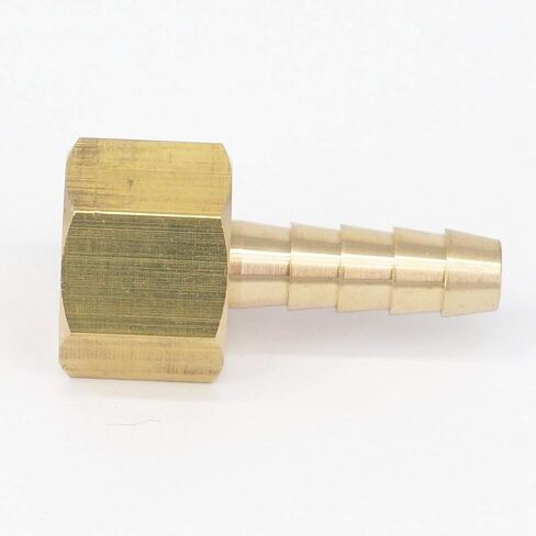 1/4 "NPT أنثى x صالح أنبوب I.D 1/4" الشائكة الذيل النحاس عرافة وصلة أنابيب موصل in Kuwait