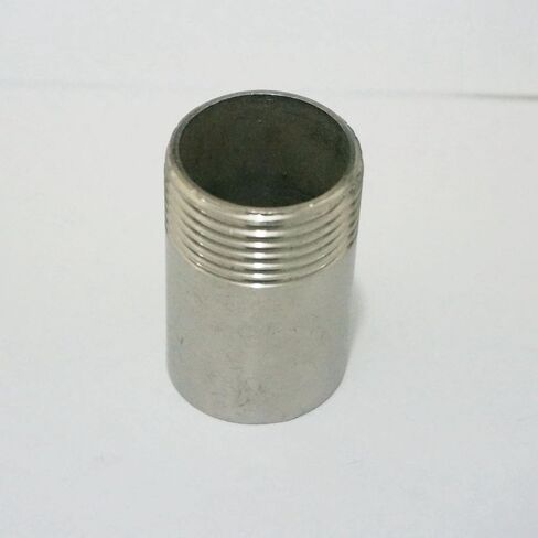 1" Female Thread Length 50mm 304 Stainless Steel Pipe Fitting Weld Nipple Coupling Connector in Saudi Arabia