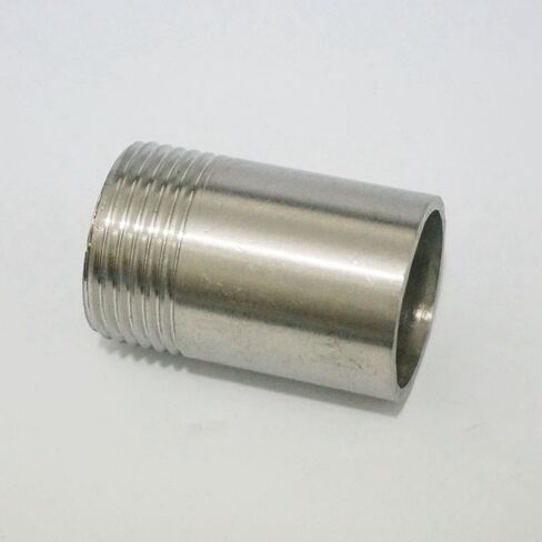 1" Female Thread Length 50mm 304 Stainless Steel Pipe Fitting Weld Nipple Coupling Connector in Saudi Arabia