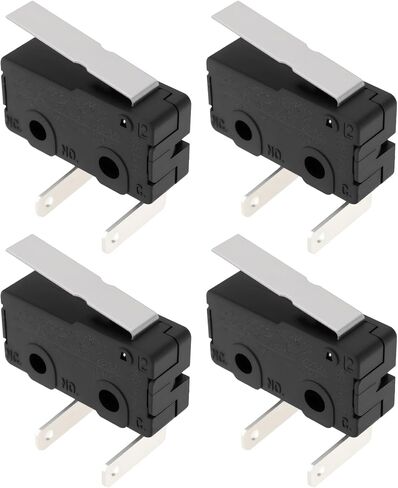 4x شواية شواء مفتاح صغير مفتوح عادة MQS-18 32845 5A 125/250VAC متوافق مع Lynx L27 L30 L36 L42 L54 in Kuwait