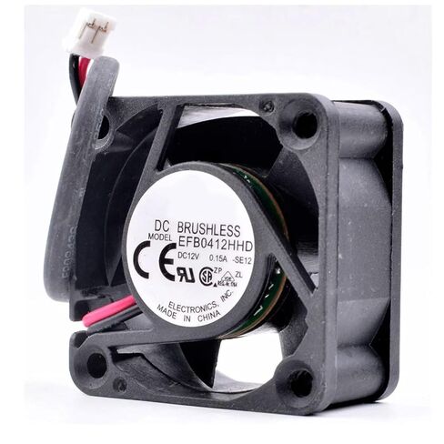 EFB0412HHD DC 12V 0.15A 40X40X20MM مروحة تبريد بسلكين in Kuwait