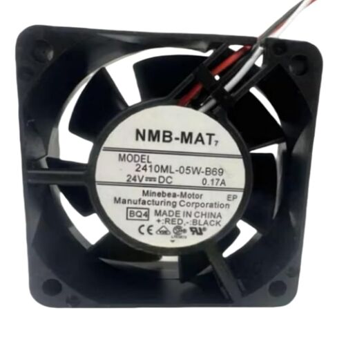 2410ML-05W-B69 6 سم 24 فولت 0.17 أمبير 6025 60 مم 60 × 60 × 25 مم مروحة تبريد ذات 3 أسلاك in Kuwait