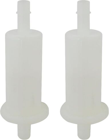 2 PCS 398319 3/8 Inch Inline Fuel Filter for Johnson Evinrude OMC Mercury and Yamaha Engines 10mm 802128A1 GP1-U775C-10-00 18-7831 Update by GruDawu in Kuwait