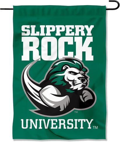 لافتة علم للحديقة بشعار Wordmark من Slippery Rock in Kuwait