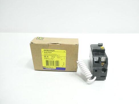 SQUARE D QOB220GFI Miniature Circuit Breaker 2P 20A AMP 120/240V-AC in Kuwait