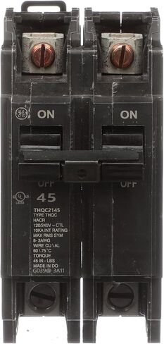 GE THQC2145WL Circuit Breaker,45A,120/240V,2P in Kuwait