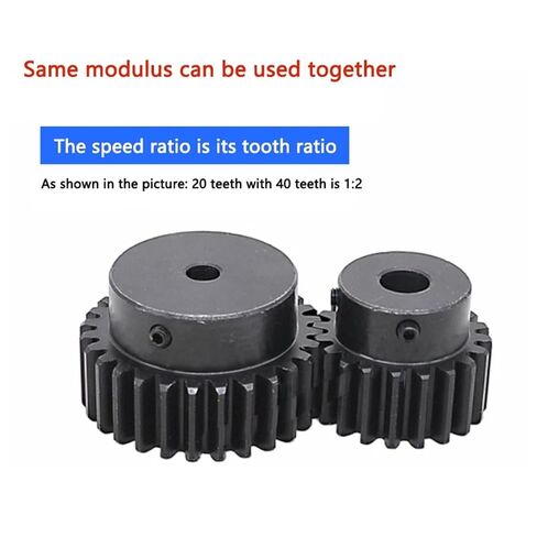 Steel Heavy Duty Motor Pinion Gear 1pcs 12 Teeth 2M Spur Gear with Step 12T 2 Module Steel Transmission Drive Finished Bore 6mm 8mm 10mm | 6mm in Kuwait