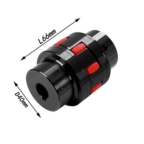 D40L66 8/10/12/14 مللي متر GR19 ballscrew الفك العنكبوت البرقوق الصلب مقرنة/ وصلة ربط للعمود مرنة مقرنة 1 قطعة (8x18) in Kuwait