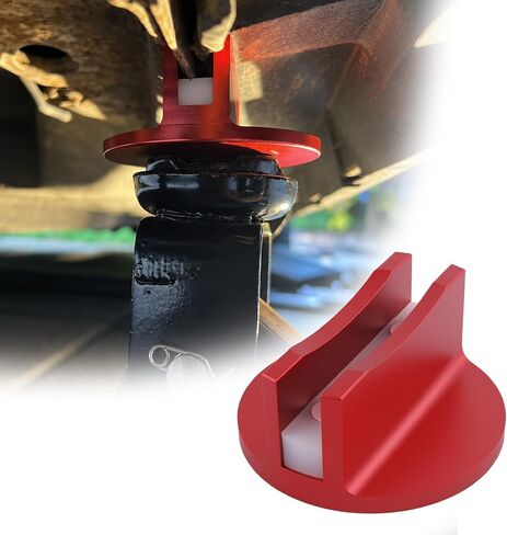 Pinch Weld Jack Adapter,Aluminum Magnetic Jack Pad Pinch Weld Adapter with 0.46" Large Grooved,Anti-Slip Stable Floor Jacks Pinches Welds Adapters for Jacks Lifting Support in Kuwait